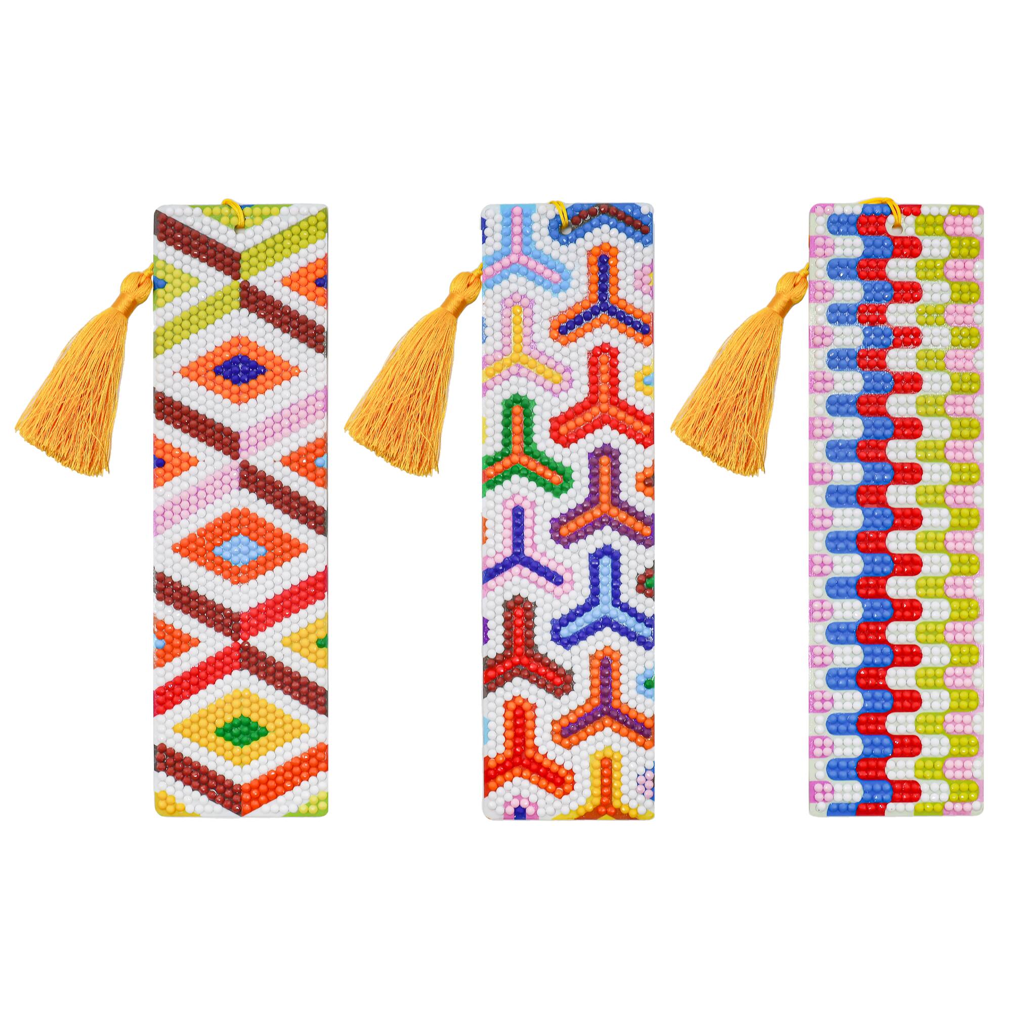 Jonathan Adler x Michaels Bright Print Diamond Art Bookmark Kit